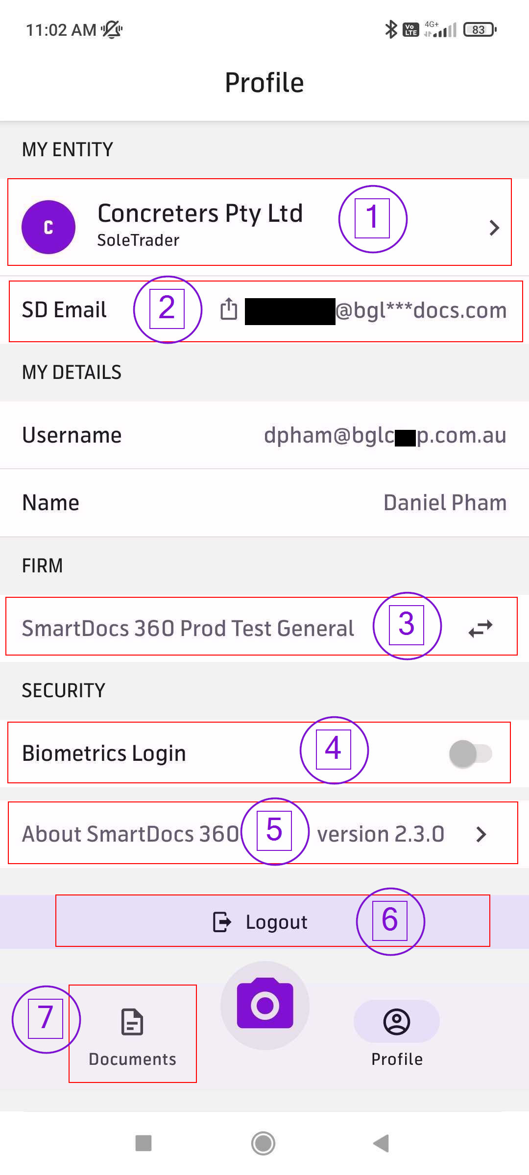SmarDocs 360 Mobile app Profile Android v3.png
