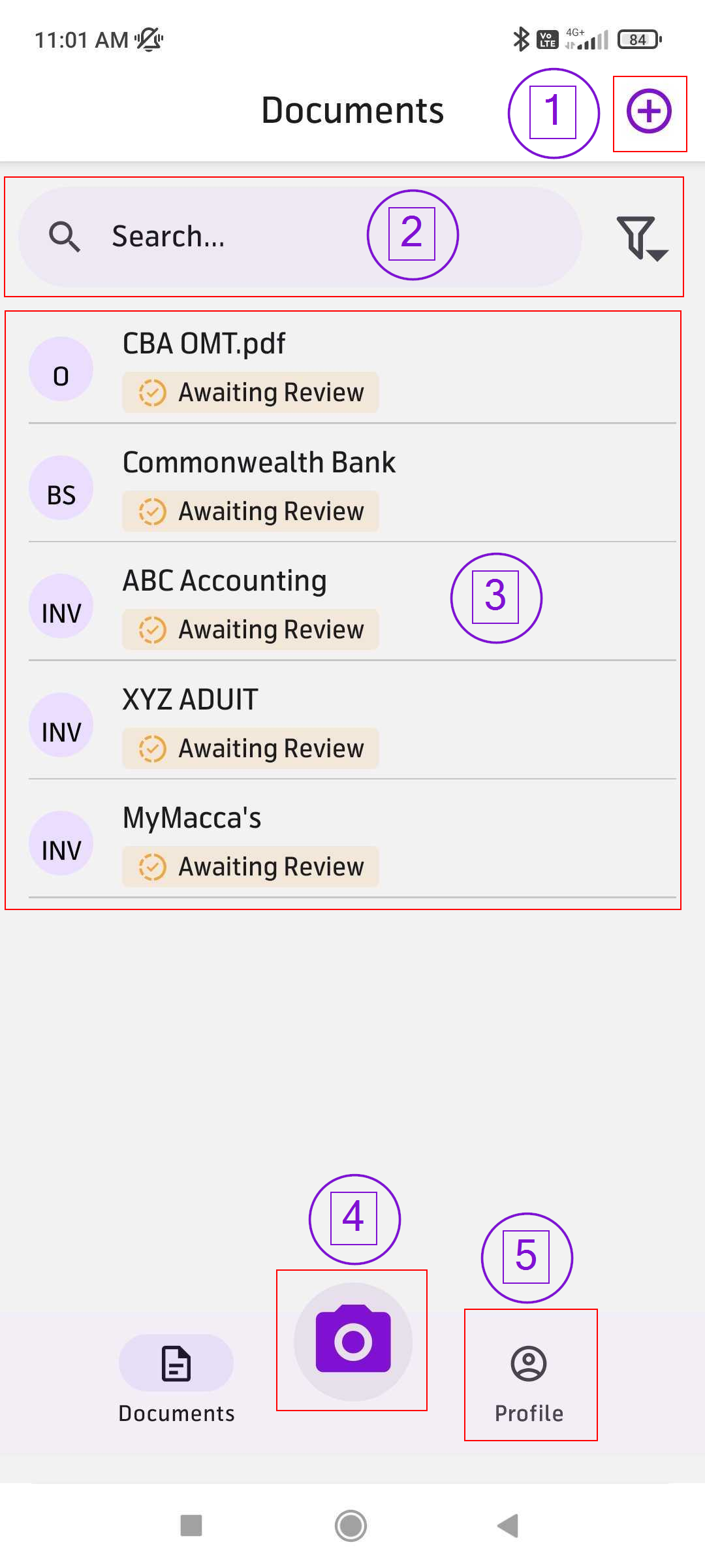 SmartDocs 360 Mobile app documents Android.png